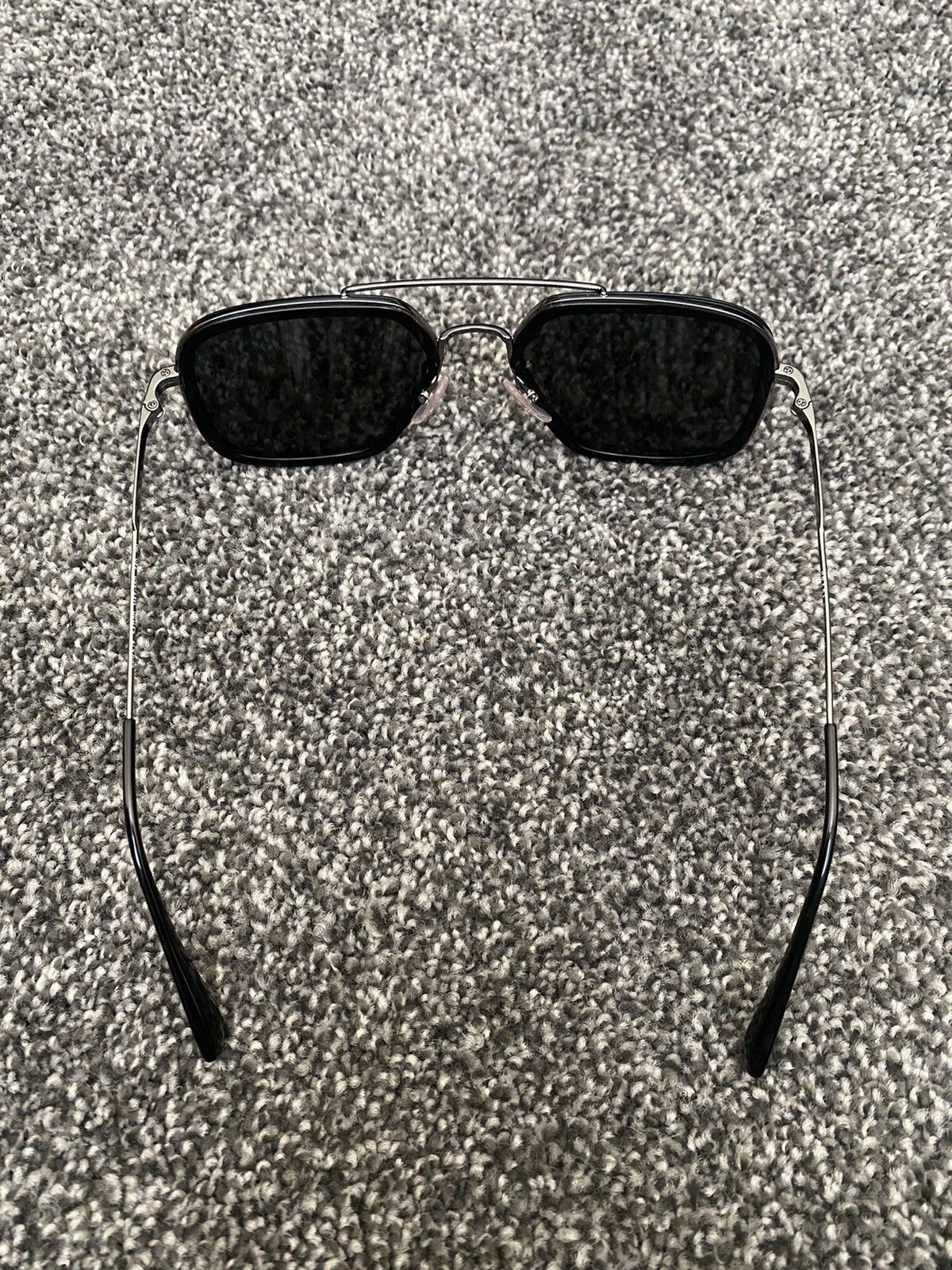 Prada Game Men's Sunglasses, Slate Gray Lenses, Black image 3