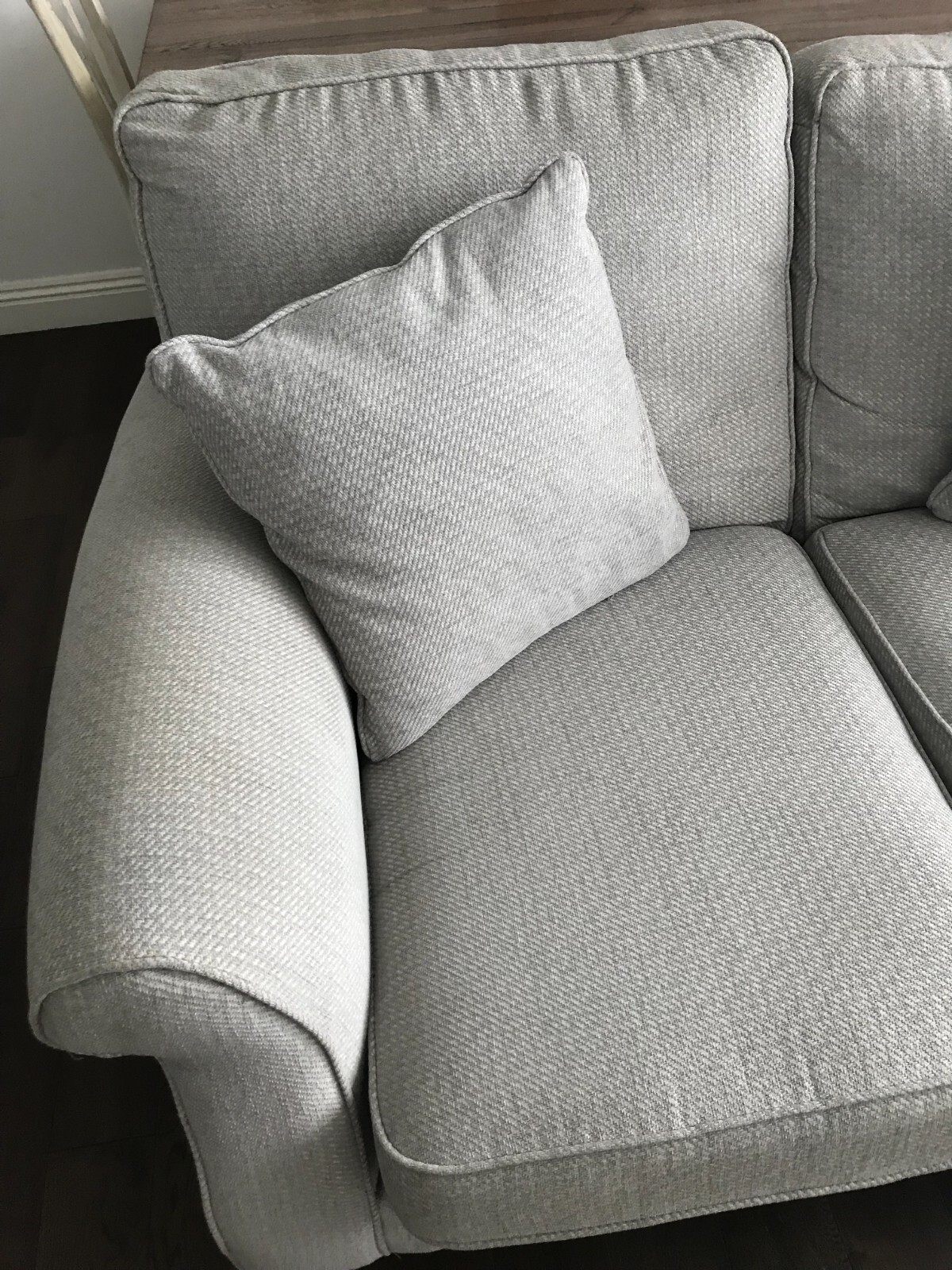 NEXT 2seat Ashford sofa, light grey eBay