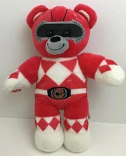 Power Rangers Build A Bear Red Power Ranger Sound Plush Stuffed Toy