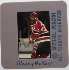 RANDY McKAY NEW JERSEY DEVILS Detroit Red Wings Canadiens SLIDE 18