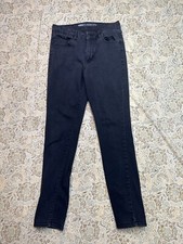 Old Navy Womens Sz 12 Reg High Rise Skinny Stretch Ladies Designer Jeans Black