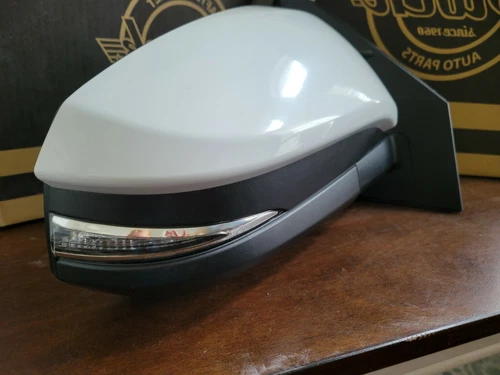 NEW WHITE 16-18 RAV4 Passenger RT Side Mirror Power Heated/Signal/Blind Spot 