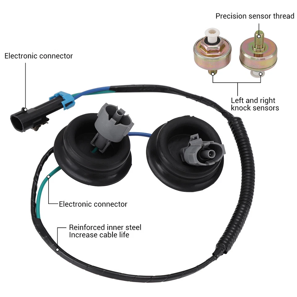 Kit de junta de colector de admisión con sensor de golpe para Chevrolet Silverado 1500 5,3 L 6,0 L Foto 4 de 4