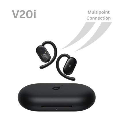 Bluetooth 5.4 in-Ear Kopfhörer, Headset, kabellos, Multipoint, 36 h Akku, V20i