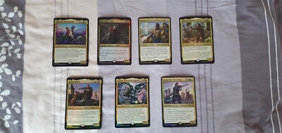 MtG - Oversized Commander x7 - Foil - Mythic Rare - Sammlerstücke - Showcase