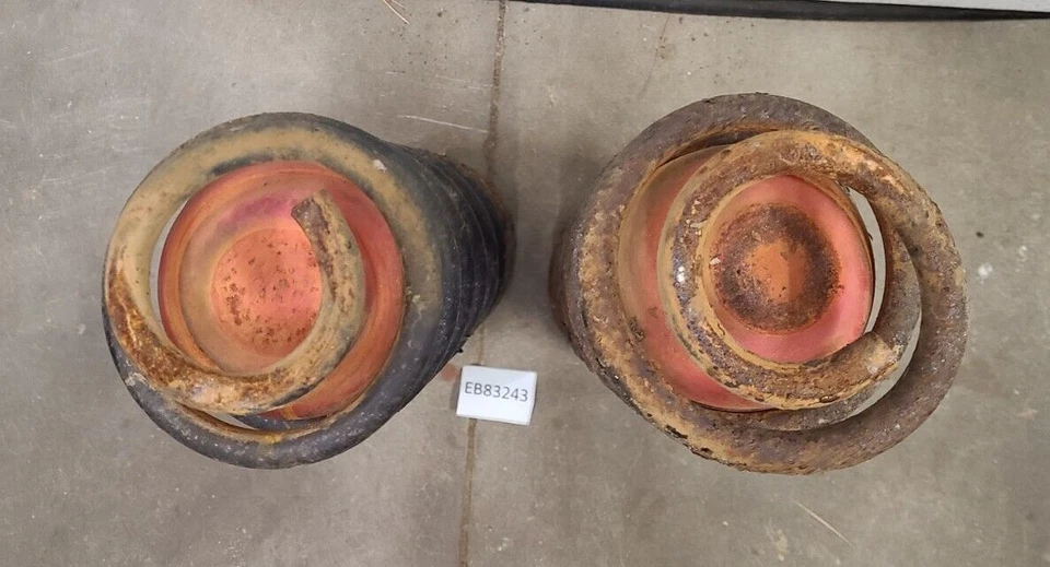 Dodge Ram 1500 2012 juego de muelles helicoidales traseros resortes helicoidales OEM 2010 2011 2013 de fábrica Foto 3 de 4