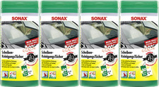 4x SONAX ScheibenReinigungsTücher (25er Box)