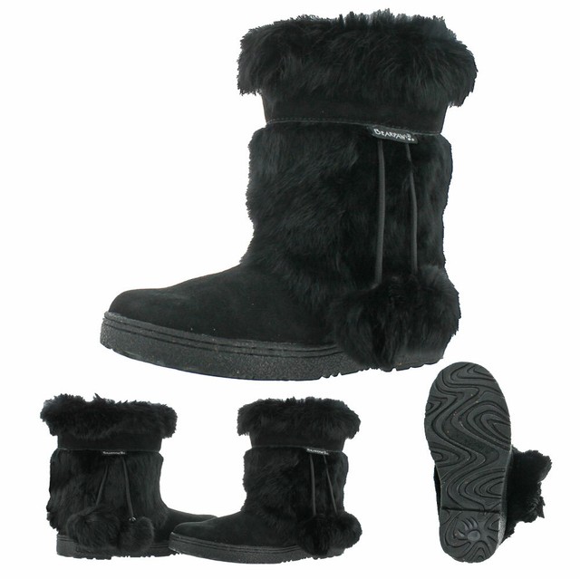 bearpaw boots womens black