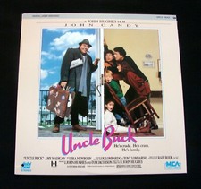 UNCLE BUCK 1990 LASERDISC LD JOHN CANDY JOHN HUGHES DIRECTOR VERY RARE 