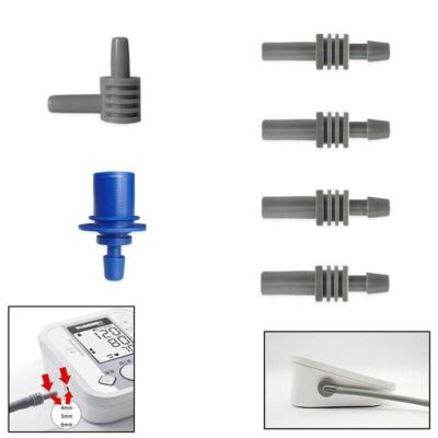 #ad #ad Replacement Blood Pressure Cuff BP Monitor Connectors Adapter 6 Different Types $7.99