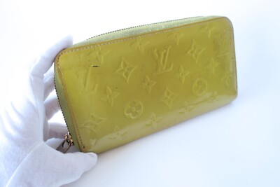 小物 LOUIS VUITTON WALLET vernis Louis Vuitton Monogram Vernis Ikat Flower Zippy Wallet