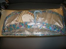 NEW NOS Vintage Model Home Masterpiece Gift Package Shoulder Covers  Hangers