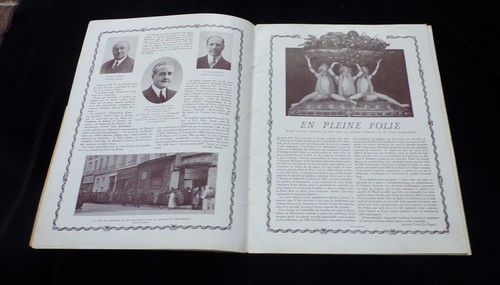 ANTIQUE LA REVUE DES FOLIES BERGERE FRENCH CABARET SOUVENIR BOOKLET PROGRAM 1920 - Foto 6 di 16