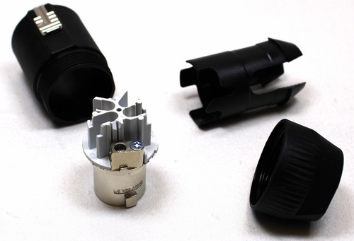 1 Pz Origianl NEUTRIK NAC3FC-HC 32 Amp PowerCon Connettore Di - Foto 9