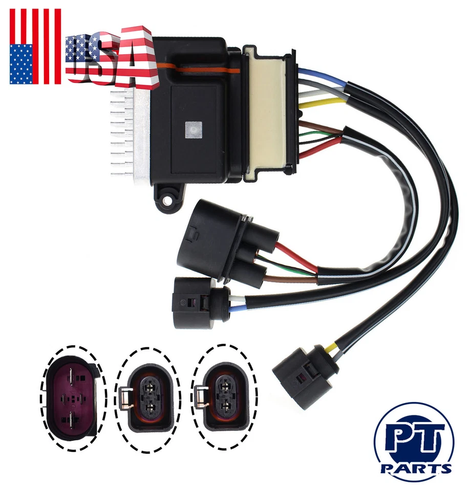 New Engine Cooling Fan Control Module For Audi 2009-2016 A4 A6 Q3 Q5 8K0959501C - Image 1 of 4