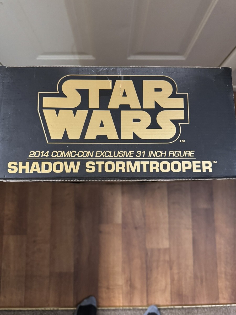 Star Wars SDCC Exclusive Big Fig SHADOW STORMTROOPER 31 Star Wars SDCC Exclusive Big Fig SHADOW STORMTROOPER 31
