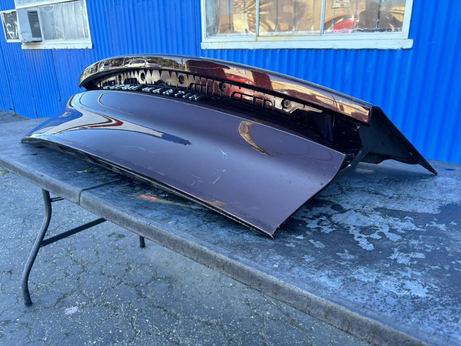 Aston Martin DBS Rear Carbon Fiber Trunk Deck Lid Shell 2019 - 2023 Oem