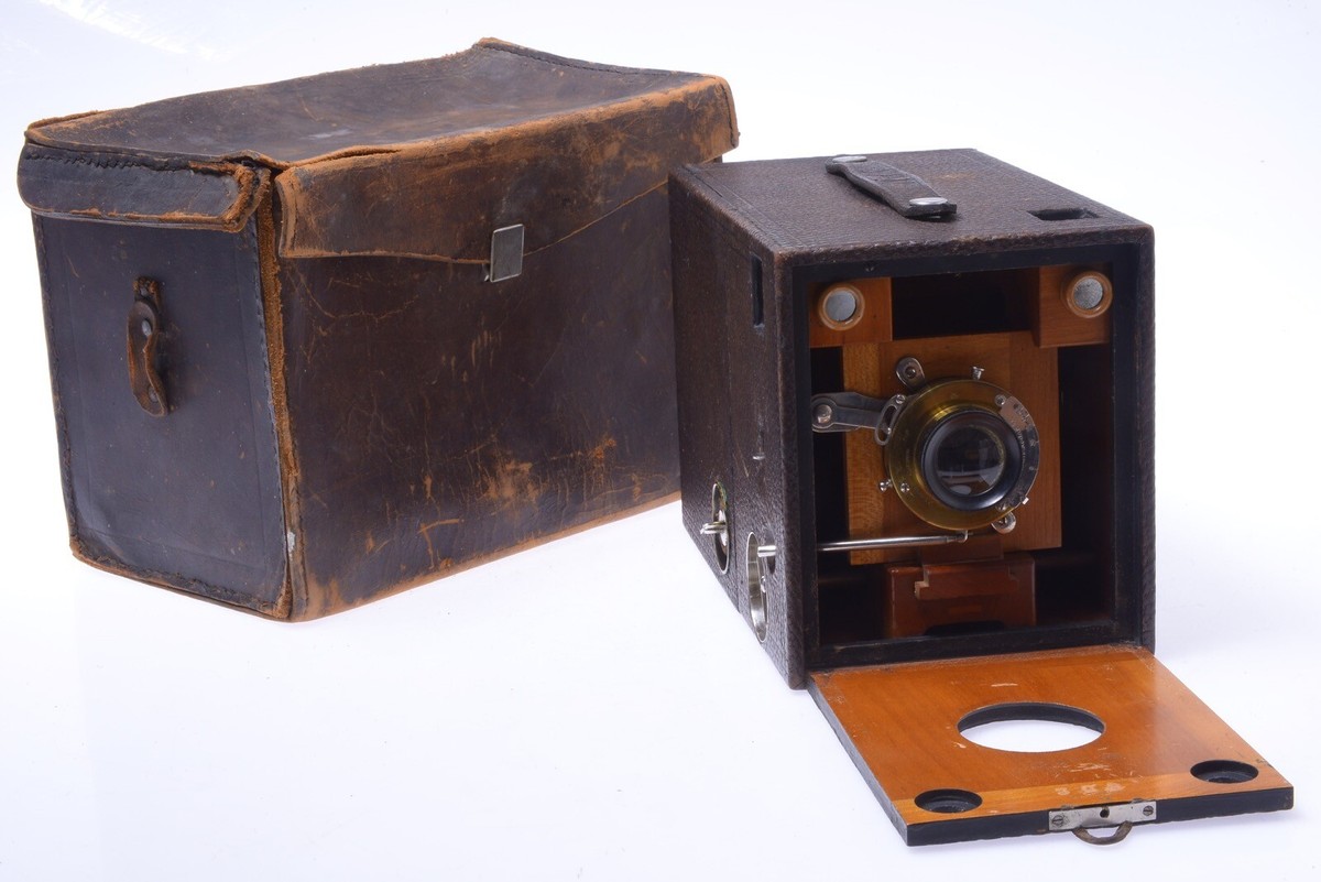 ✓ KODAK NO.4 BULL'S EYE SPECIAL BOX *1898 MODEL* 103 ROLL FILM