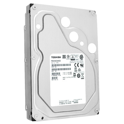 Toshiba MD04ACA400 7200 RPM 4 TB SATA 6 Gb/s Internal Hard Disk