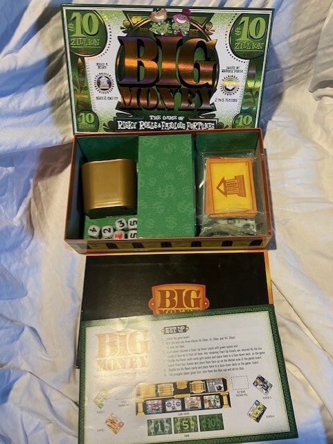 Big Money-The Family Board Game of Risky Rolls & Fabulous Fortunes