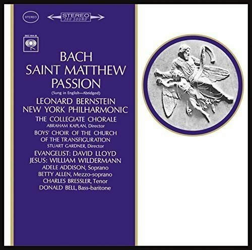 その他 St Matthew Passion [CD] Johann Sebastian Bach, Leonard Bernstein, New York