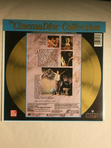 VTG Fellini, Derek Jarman (Caravaggio, Satyricon, 8 1/2) LaserDisc SET - Picture 2 of 7