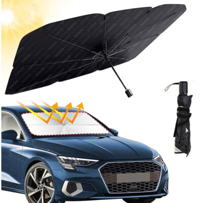 Car Windshield Umbrellas, Car Windshield Sun Shade Umbrella For Front Windows At ₹ 180/piece | Car Shade In Surat | ID: 2854617175388 - Foto 8