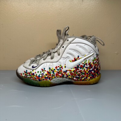Nike Little Posite Pro PS Fruity Pebbles 843755-101 Size 12C