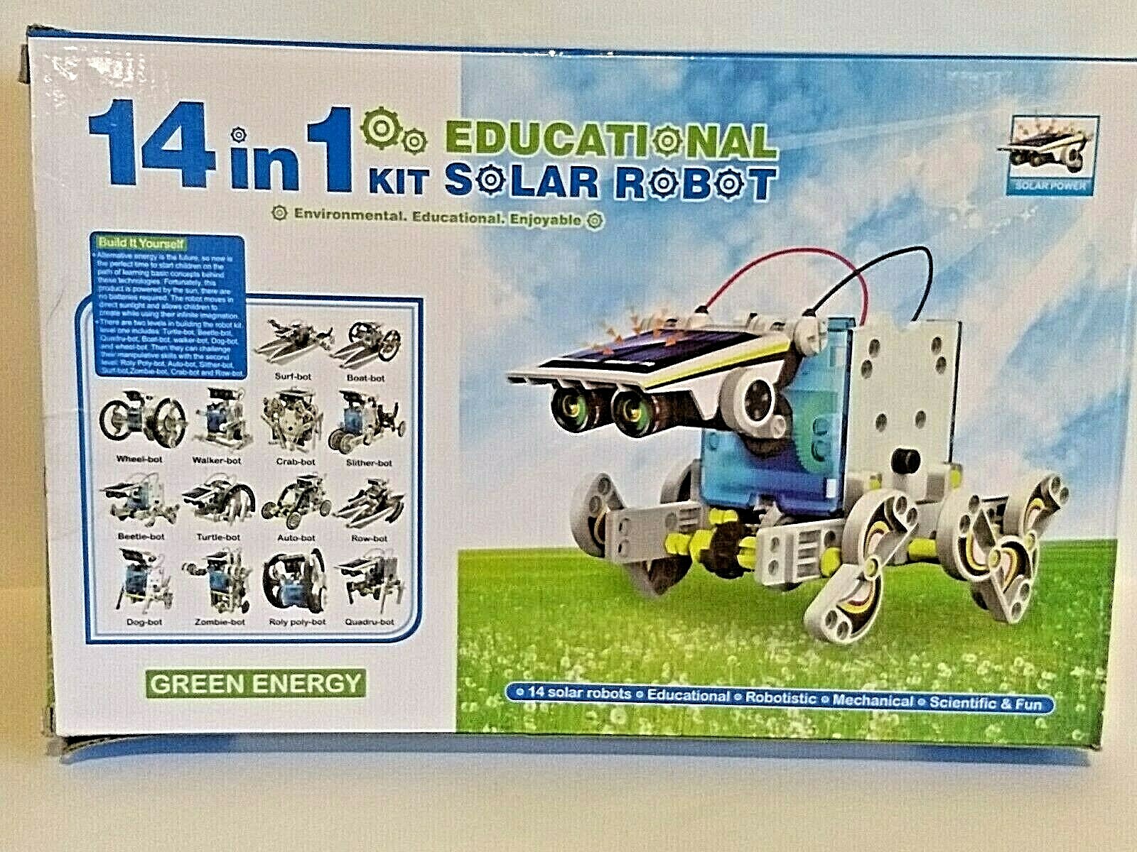 build your own solar robot