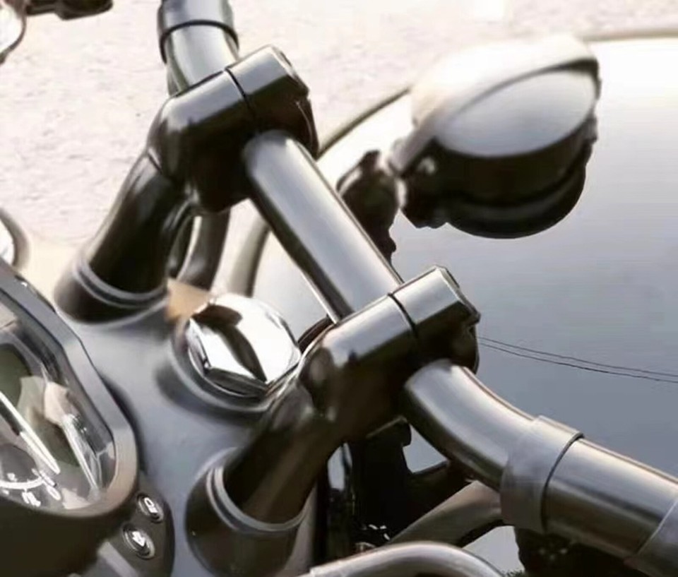 Motorcycle Handlebar Riser Kit For Triumph Speedmaster 2018+ Black | eBay