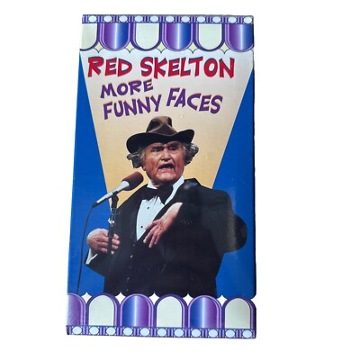 Red Skelton - More Funny Faces (VHS, 1997) Brand New Sealed