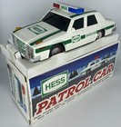 1993 Hess Truck Toy Patrol Car Vintage New in Box - Sound Siren Emergency Lights — photo 4