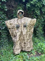 Anti-thermal imaging (anti-drone) raincoat, tactical poncho🇺🇦!