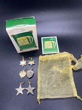 HOPE LOVE PEACE 2003 Hallmark Keepsake Miniature Ornament Presents of Angels