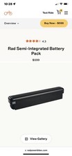 Rad Power Bikes 48V 14ah Battery Free Shipping 1 RAD Battery Seller On eBay