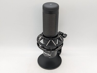 HyperX QuadCast S USB Kondensatormikrofon RGB Streaming Mikrofon + Ständer LESEN