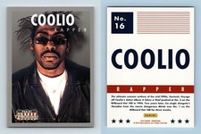 COOLIO 2015 Panini Americana card #16 Rapper Gangsta's Paradise Fantastic Voyage