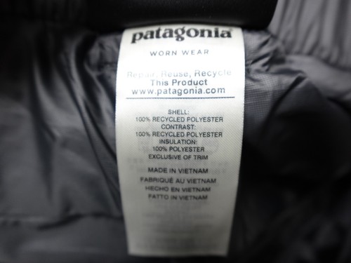 Patagonia Nano Puff Primaloft Insulated Quilted Puffer Pants Mens Forge Gray XL - Picture 17 of 21