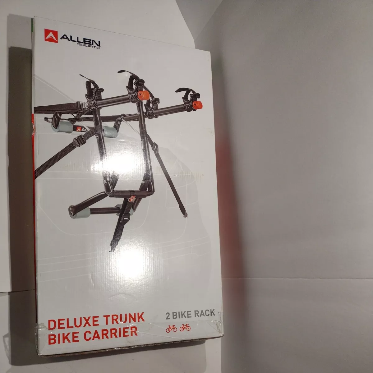 Allen Sports Deluxe Trunk Bike Carrier 2 Bike Rack Carrier 102DN New Open Box