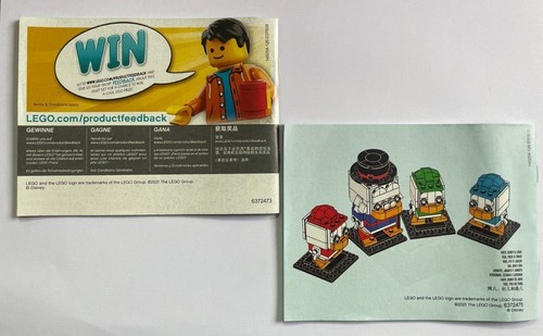 LEGO Brickheadz MANUALS ONLY - choose from list - Picture 15 of 73