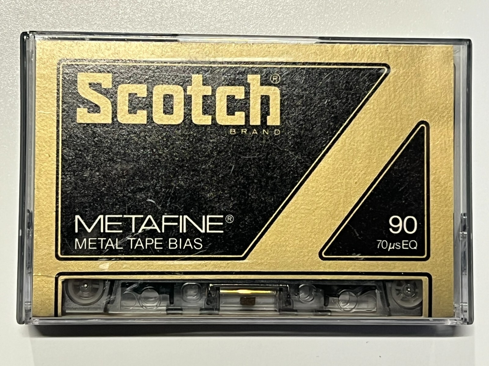 RARE 3M SCOTCH METAFINE METAL BLANK CASSETTE TAPE ME-C-90 EXCELLENT COMPLETE