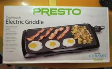 PRESTO Cool-touch Electric Griddle 07030 1500-WattS