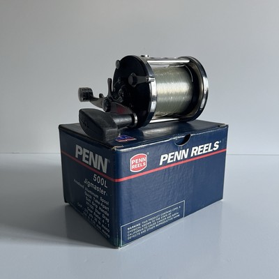 Penn Reels 500 L  Jigmaster Reel w/ Box, Manual, Wrench