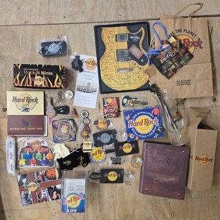 Vintage Hard Rock Cafe Miscellaneous Memorabilia Lot