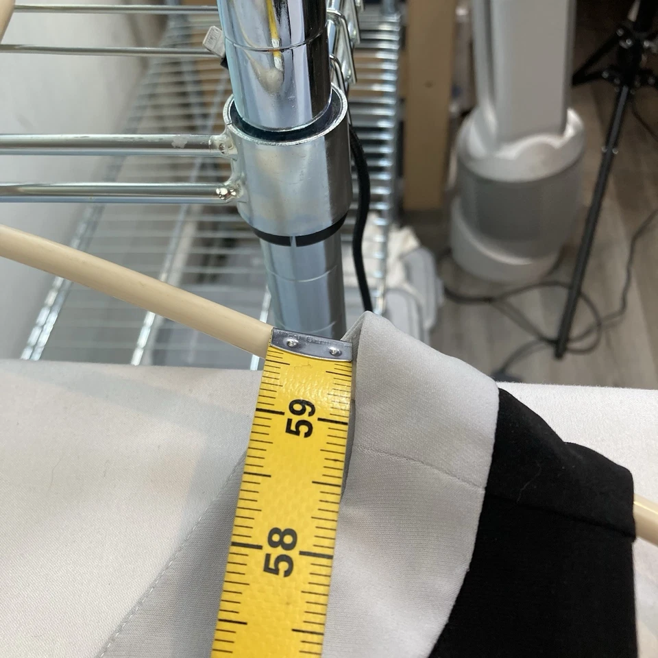 Lauren Ralph Lauren Black Wide Leg Jumpsuit Size 1X Flowy Boho Retro Vibes - Image 4 of 4