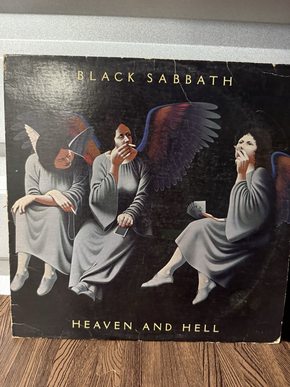 BLACK SABBATH Heaven and Hell 1980 LP 1st Press WARNER BROS. BSK 3372 ...