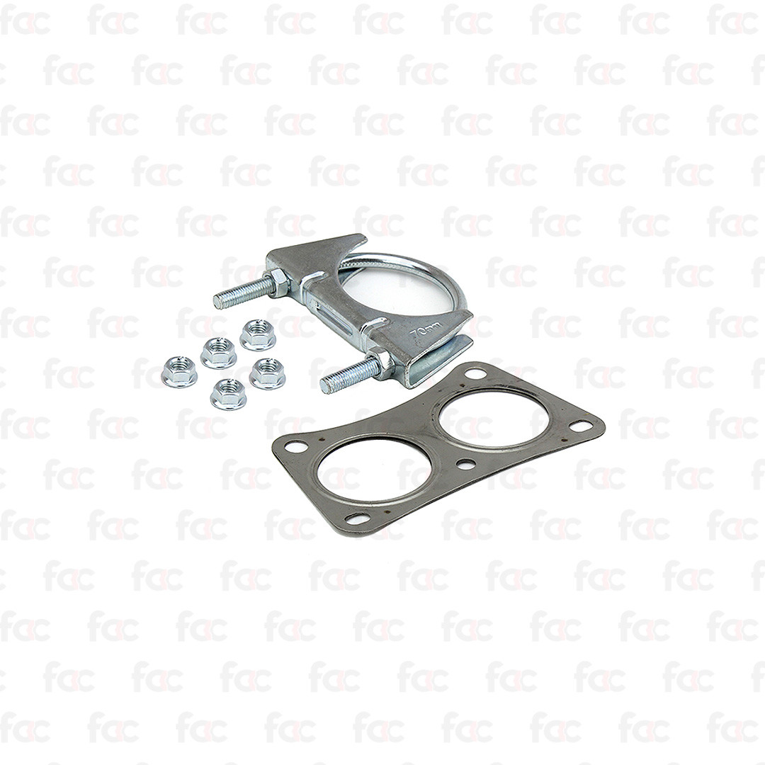 Petrol Catalytic Converter Fitting Kit For Citroen C5 3.0 02-04 Euro 4