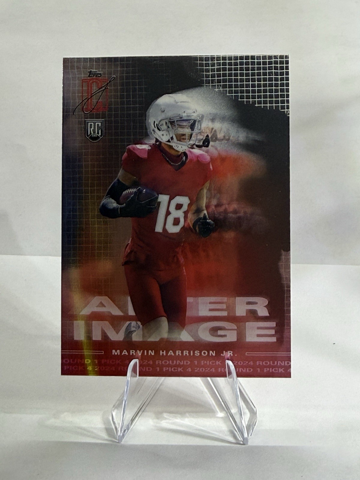 2024 Topps Signature Class #AI-18 Marvin Harrison Jr. After Image Rookie