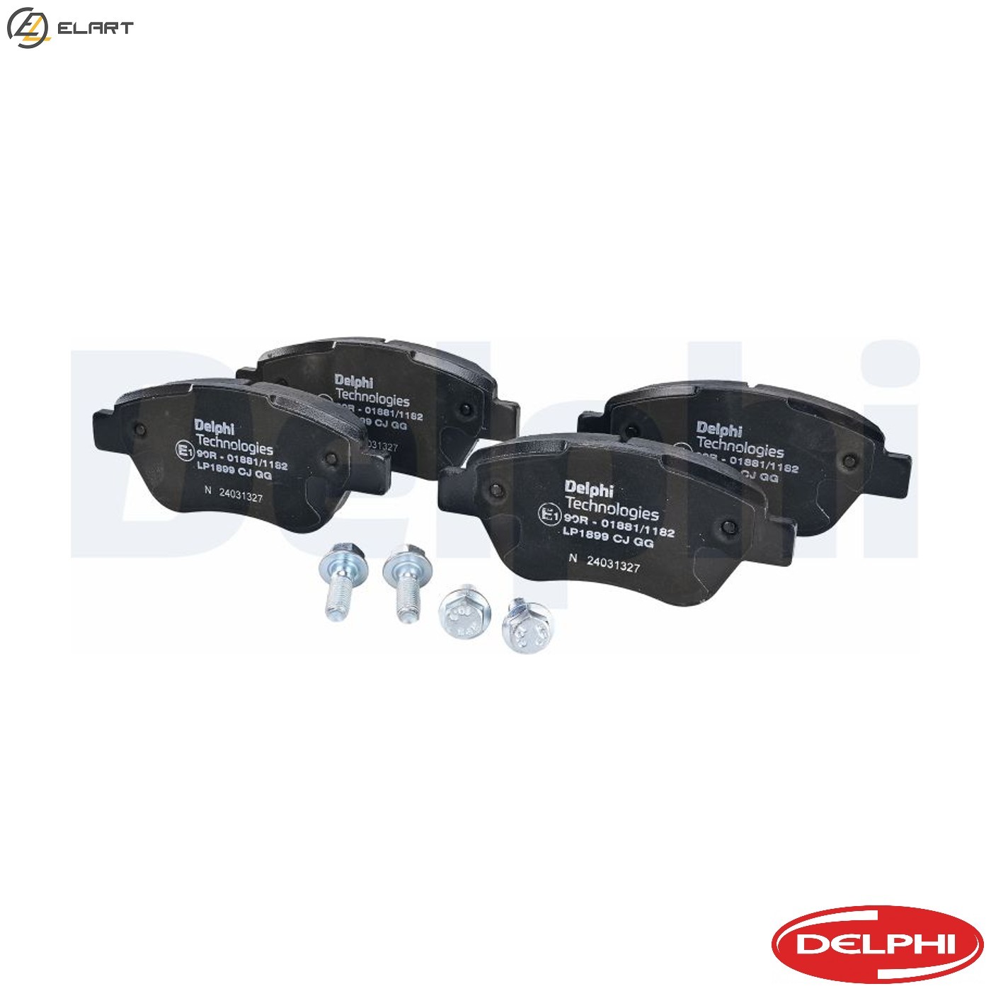 BRAKE PAD SET DISC BRAKE LP1899 FOR FIAT SIENA ALBEA/PALIO IDEA/Van 500 DOBLO