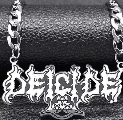 Halskette DEICIDE Edelstahl mit 60 cm langer Kette